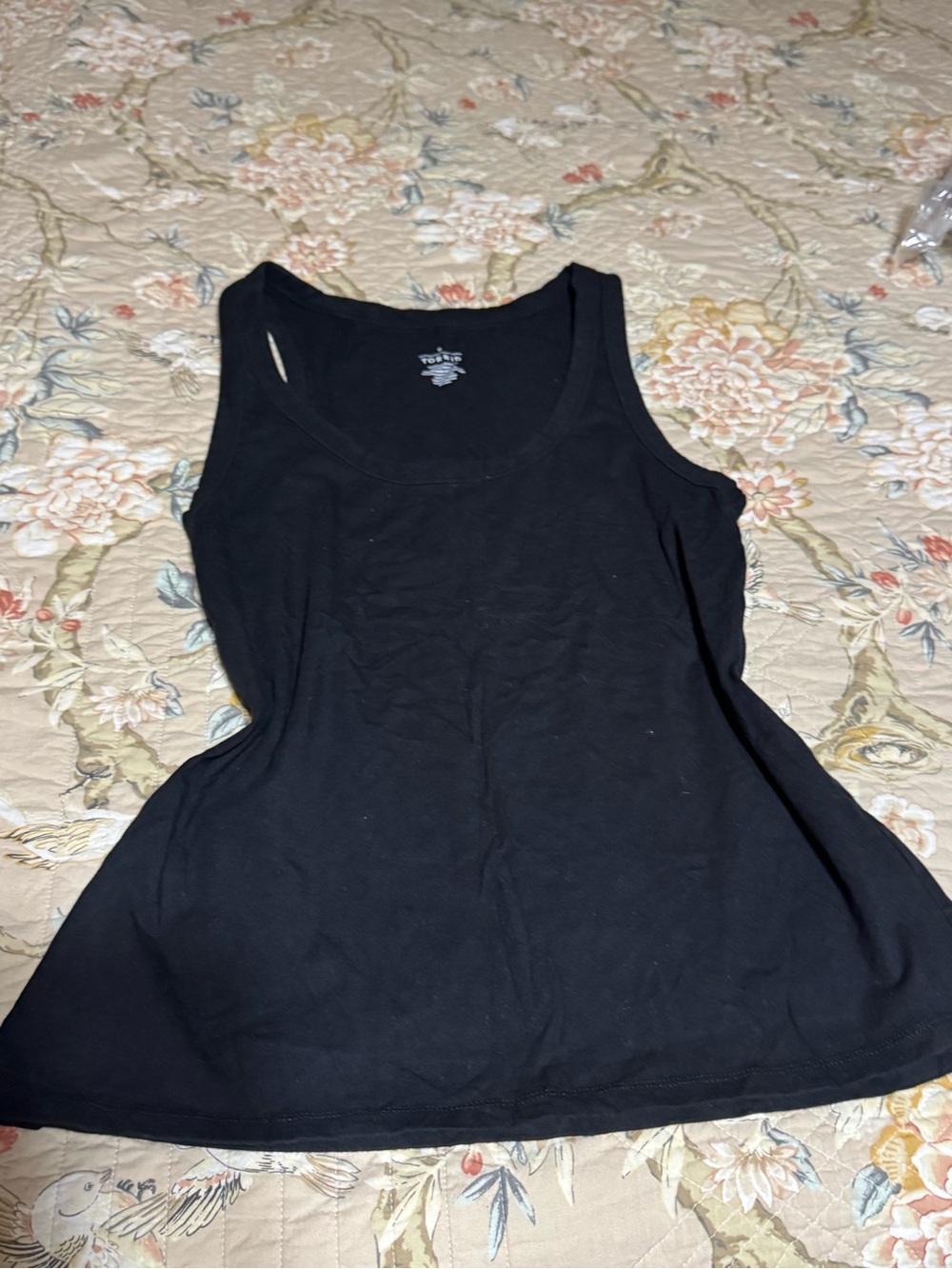 torrid Black Scoop Neck Tank Top